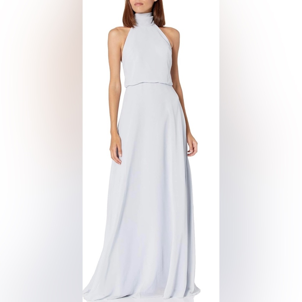 Jenny Yoo Collection Brett Dress Size 10 Whisper Blue
